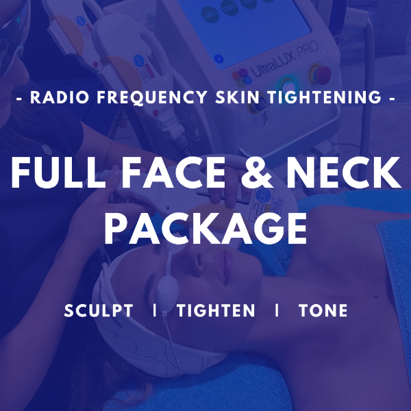 Full Face and Neck Package - RF Skin Tightening