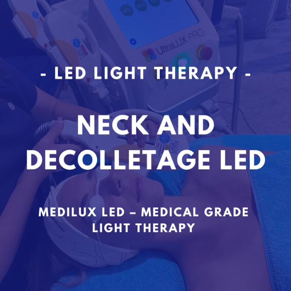 Neck and Décolletage - LED Light Therapy