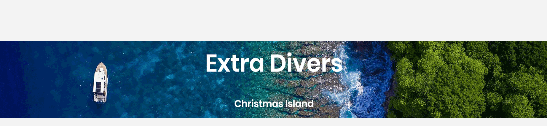 Extra Divers Australia Pty Ltd header