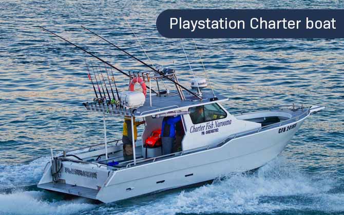 1/2 Day Morning Fish Private Playstation Max 8 pax