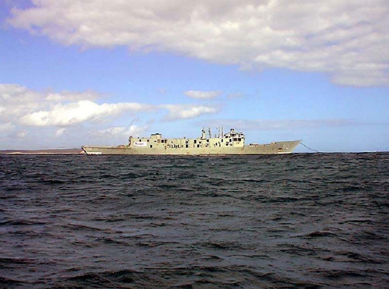 ex-HMAS Canberra Dive